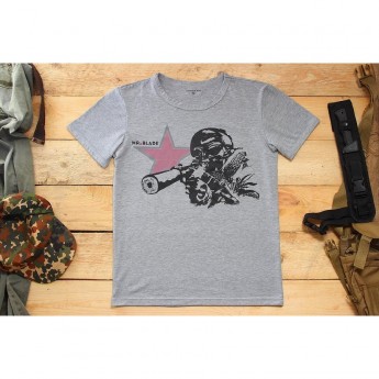 Футболка MR BLADE ВЕЖЛИВЫЕ ЛЮДИ (СВЕТЛО-СЕРЫЙ) M Футболка MR BLADE ВЕЖЛИВЫЕ ЛЮДИ (СВЕТЛО-СЕРЫЙ) M